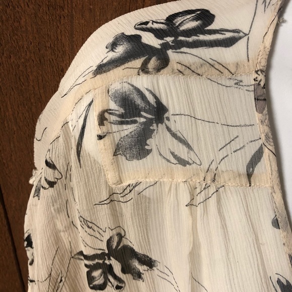 kimchi & blue gauzy floral kimono - Picture 3 of 6